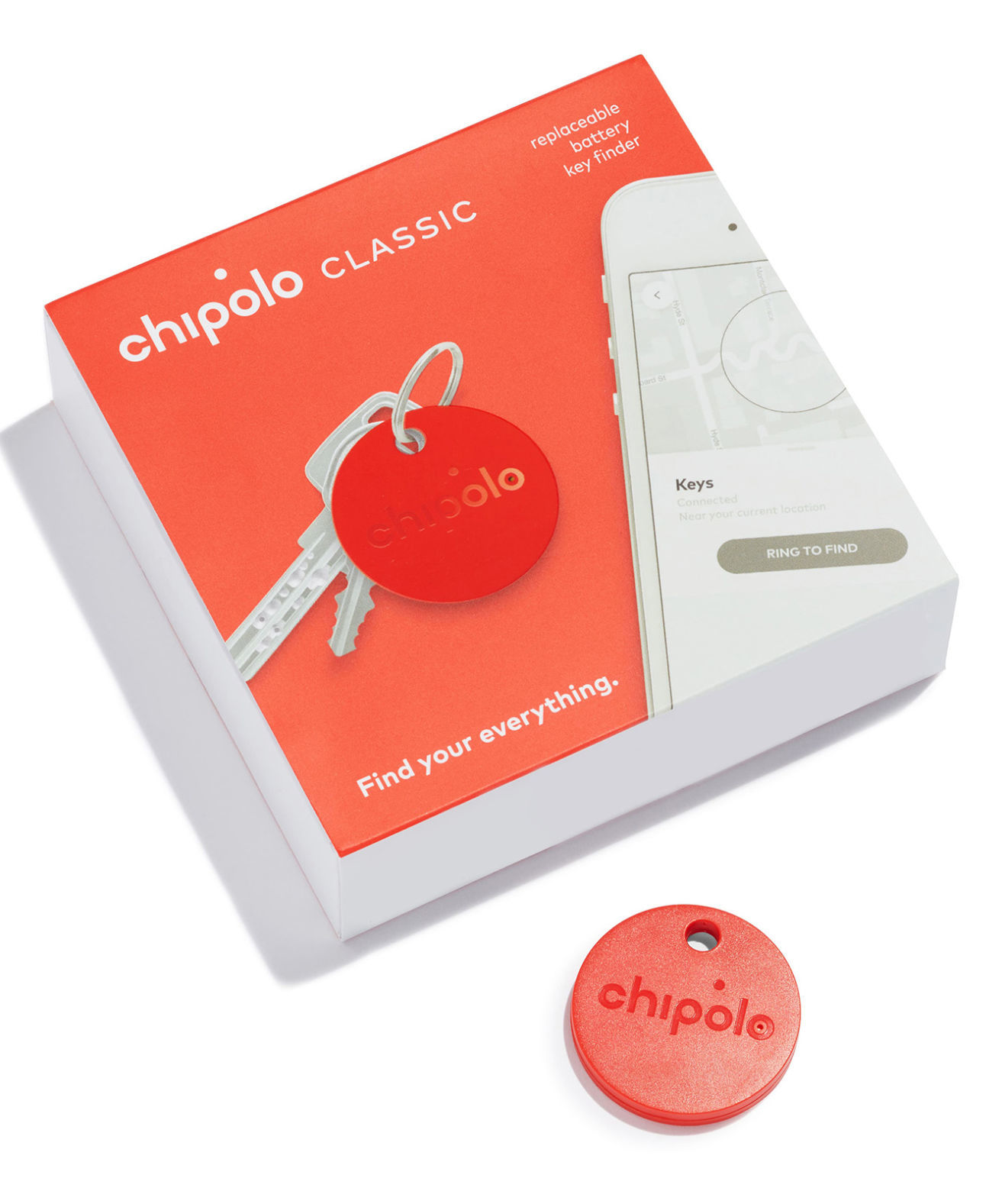 2. Chipolo Bluetooth Tracker